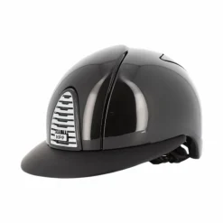 Casques D'Équitation|Cso*KEP - Casque d'équitation Cromo 2.0 Shine visière polo matt Noir