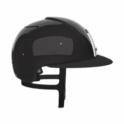 New - Casque d'équitation Cromo 2 polish grey visière polo Casques D'Équitation À Visière Polo|Casques D'Équitation