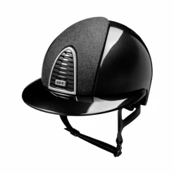 Casques D'Équitation À Visière Polo|Casques D'Équitation*KEP - Casque d'équitation Cromo 2.0 édition limitée Shine Star black visière polo Noir