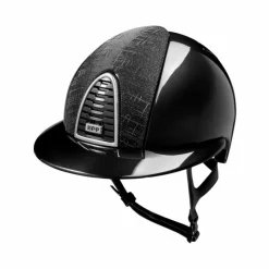 Casques D'Équitation À Visière Polo|Casques D'Équitation*KEP - Casque d'équitation Cromo 2.0 édition limitée Shine Galassia black visière polo Noir