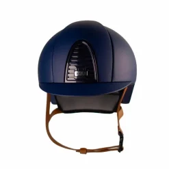 Online - Casque équitation Cromo 2.0 blue matt visière standard jugulaire beige Casques D'Équitation À Visière Standard|Casques D'Équitation