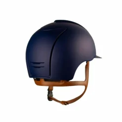 Online - Casque équitation Cromo 2.0 blue matt visière standard jugulaire beige Casques D'Équitation À Visière Standard|Casques D'Équitation