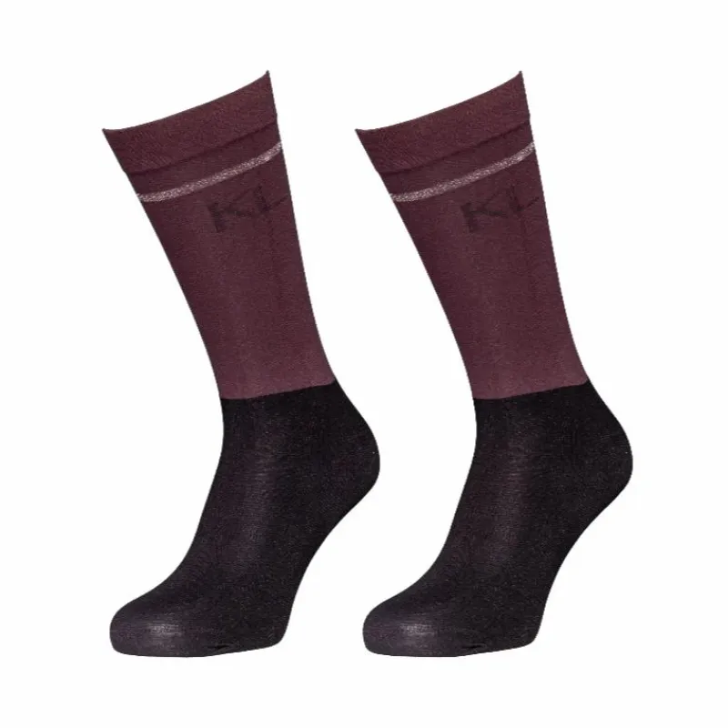 Hot - Chaussettes d'équitation KLVidalia Show pack (x3) Chaussettes D'Équitation