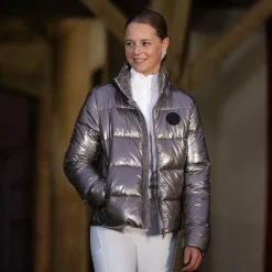 Blousons Et Manteaux*Kingsland - Doudoune femme métallique KLMadison raisin Marron