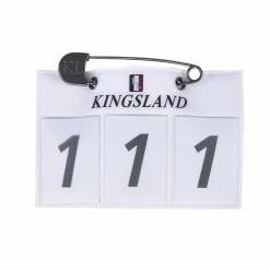 Accessoires De Bridon*Kingsland - Porte numéro Classic Blanc