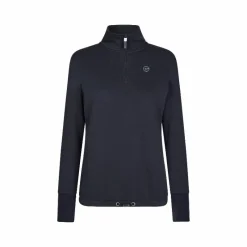 - Sweat manches longues demi-zip femme KLHusna Pulls Et Gilets