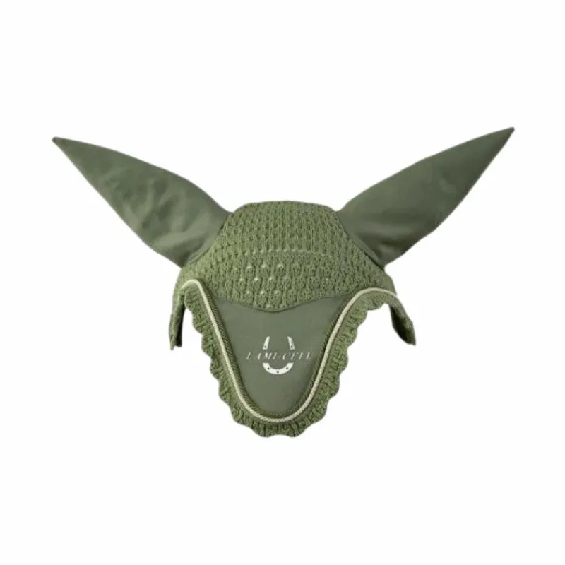 Bonnets Pour Chevaux*Lami-cell - Bonnet court pour chevaux LC pistache Vert