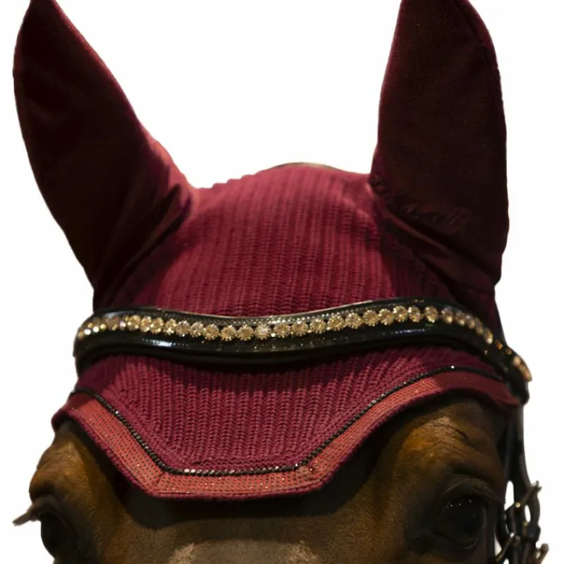 Bonnets Pour Chevaux*Lami-cell - Bonnet pour chevaux Galaxy Bordeaux