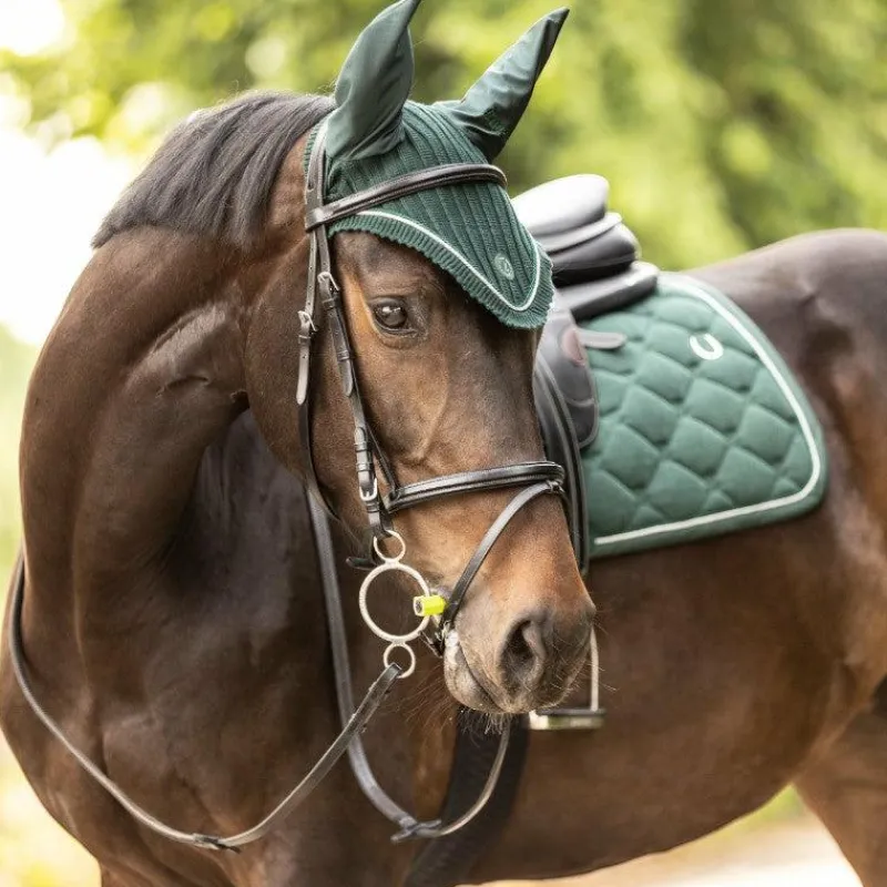 Outlet - Bonnet pour chevaux Luxin foncé Bonnets Pour Chevaux
