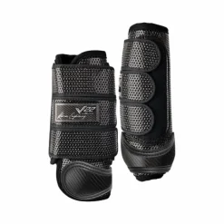 Guêtres Fermées*Lami-cell - Guêtres fermées antérieurs de cross V22 x2 Noir