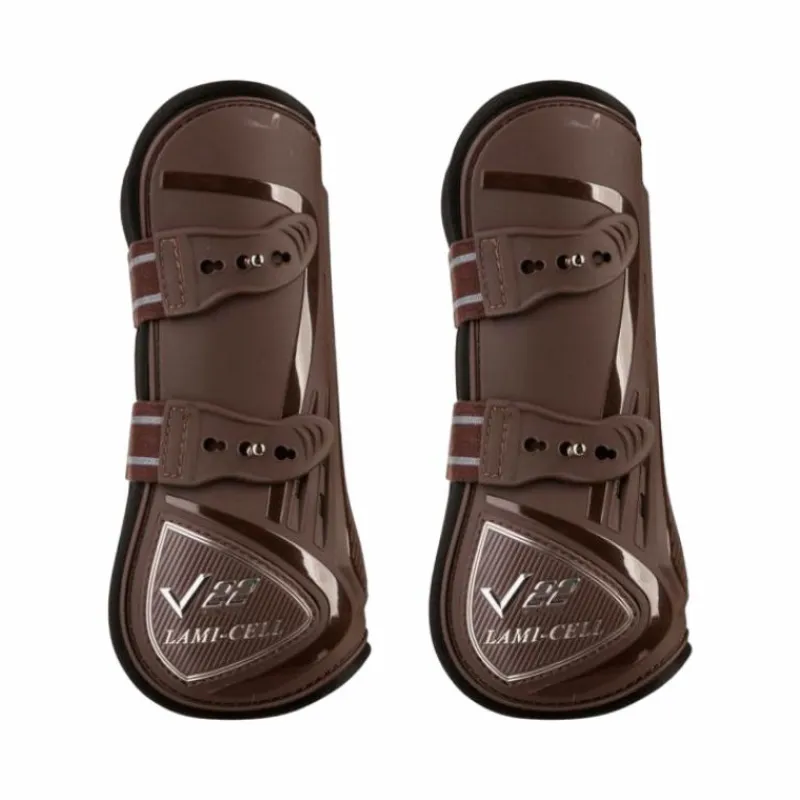 Guêtres Ouvertes Poneys|Guêtres Ouvertes*Lami-cell - Guêtres ouvertes V22 x2 Marron