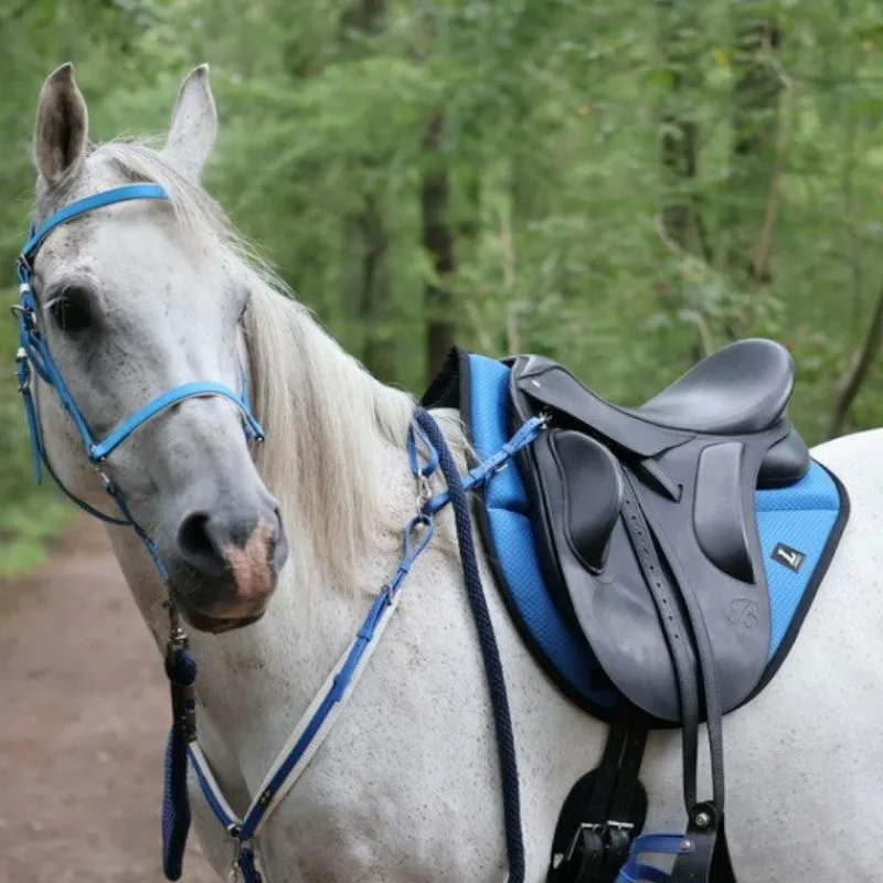 Tapis Mesh|Tapis De Selle*Lami-cell - Tapis de selle New Endurance mesh Bleu