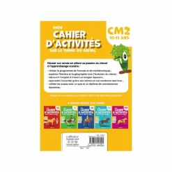 Outlet - Cahier d'activités sur le thème du cheval niveau CM2 Librairie