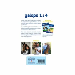 Librairie*Lavauzelle - Cahier d'exercices galops 1 à 4 avec vidéos