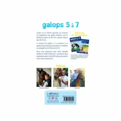 Outlet - Cahier d'exercices galops 5 à 7 avec vidéos Librairie