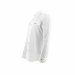 Polos Et Chemises|Polos Et Chemises*Le Sabotier - Polo manches longues homme Emile Blanc