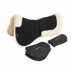 Amortisseurs*LeMieux - Amortisseur Prosorb 2 poches Merino + / naturel Noir