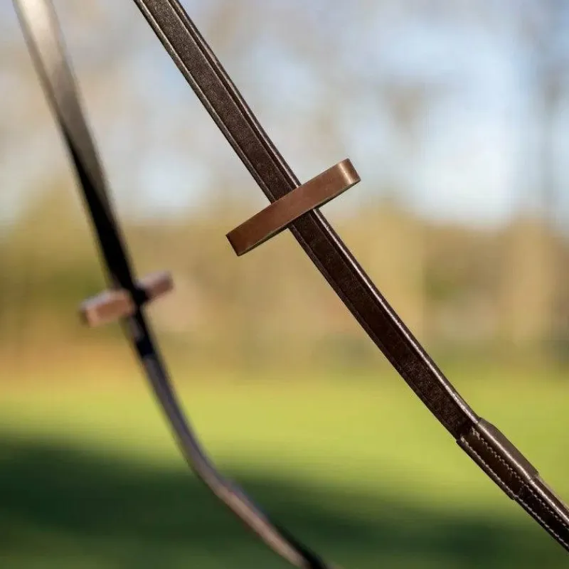 Rênes Et Arrêtoirs De Rênes*LeMieux - Arrêtoirs de rênes en caoutchouc Marron