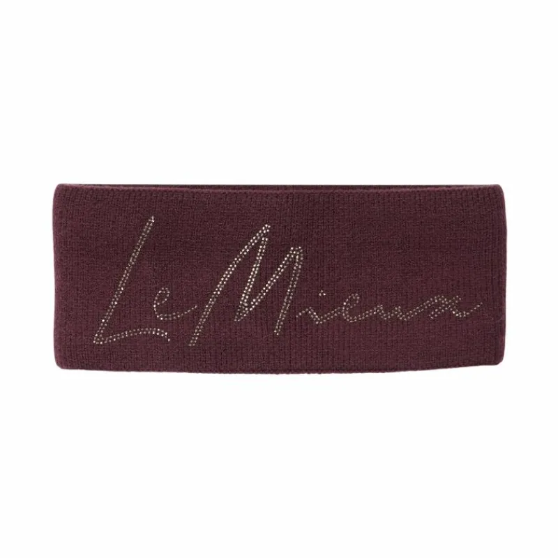 Bonnets/ Bandeaux*LeMieux - Bandeau avec brillants damson Bordeaux