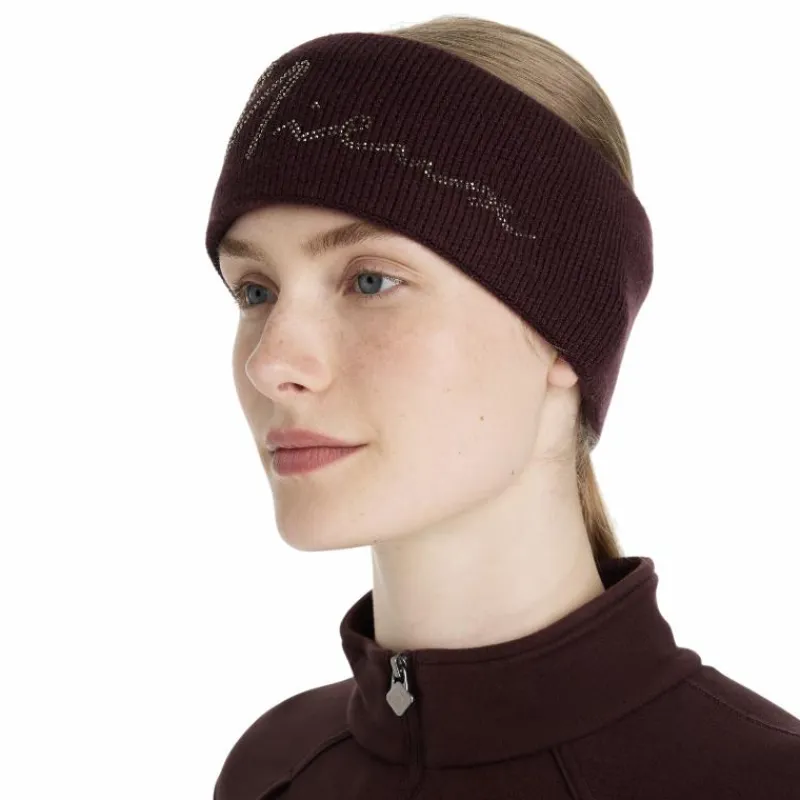 Bonnets/ Bandeaux*LeMieux - Bandeau avec brillants damson Bordeaux