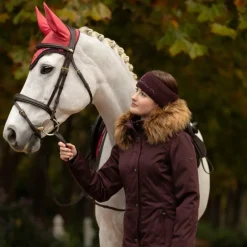 Bonnets/ Bandeaux*LeMieux - Bandeau avec brillants damson Bordeaux