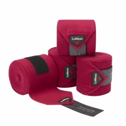 Bandes De Polo*LeMieux - Bandes de polo Mulberry (x4) Bordeaux