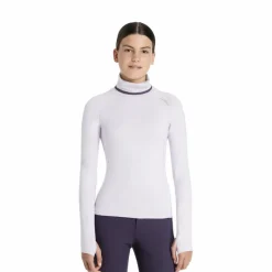 T-Shirts Et Baselayers*LeMieux - Baselayer fille à col montant Young Rider Savannah lilac Violet