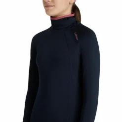 T-Shirts Et Baselayers*LeMieux - Baselayer fille à col montant Young Rider Savannah Marine