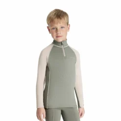 T-Shirts Et Baselayers*LeMieux - Baselayer manches longues enfant Mini rosemary Vert