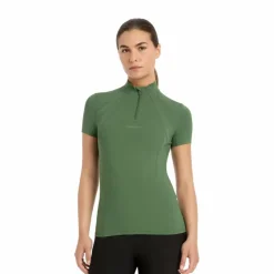 Outlet - Baselayer manches courtes femme Mia Mesh hunter green T-Shirts Et Baselayers