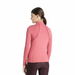 T-Shirts Et Baselayers*LeMieux - Baselayer manches longues mesh enfant Young Rider cranberry Rose