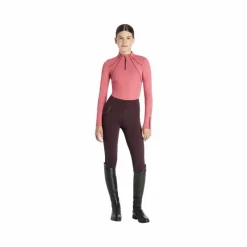 T-Shirts Et Baselayers*LeMieux - Baselayer manches longues mesh enfant Young Rider cranberry Rose