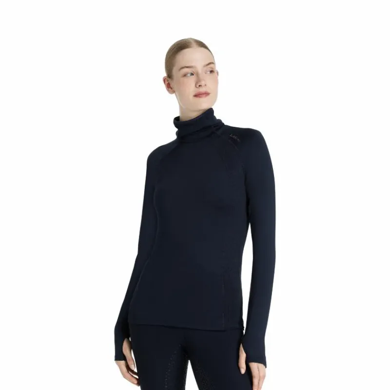 Discount - Baselayer manches longues col montant femme Sara T-Shirts Et Baselayers