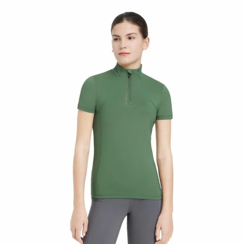 Discount - Baselayer manches courtes enfant Junior Young Rider Classique Hunter green Enfant T-Shirts Et Baselayers