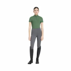 Discount - Baselayer manches courtes enfant Junior Young Rider Classique Hunter green Enfant T-Shirts Et Baselayers