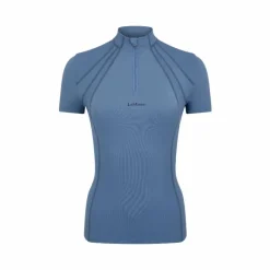 T-Shirts Et Baselayers*LeMieux - Baselayer manches courtes femme Mia Mesh ice blue Bleu