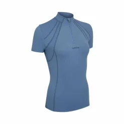 T-Shirts Et Baselayers*LeMieux - Baselayer manches courtes femme Mia Mesh ice blue Bleu