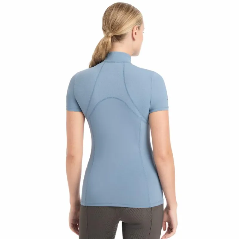 T-Shirts Et Baselayers*LeMieux - Baselayer manches courtes femme Mia Mesh ice blue Bleu