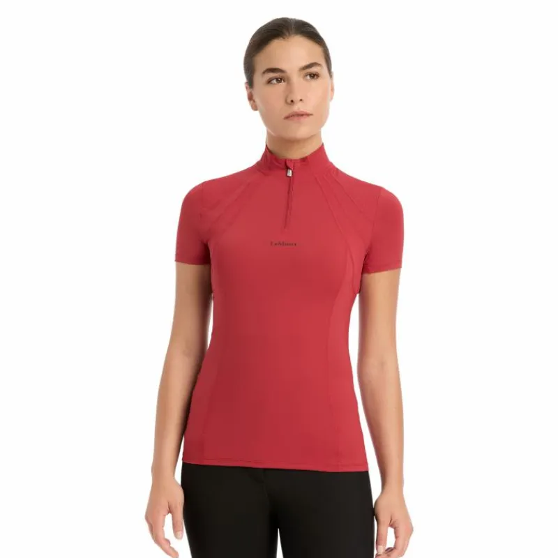T-Shirts Et Baselayers*LeMieux - Baselayer manches courtes femme Mia Mesh chili Rouge