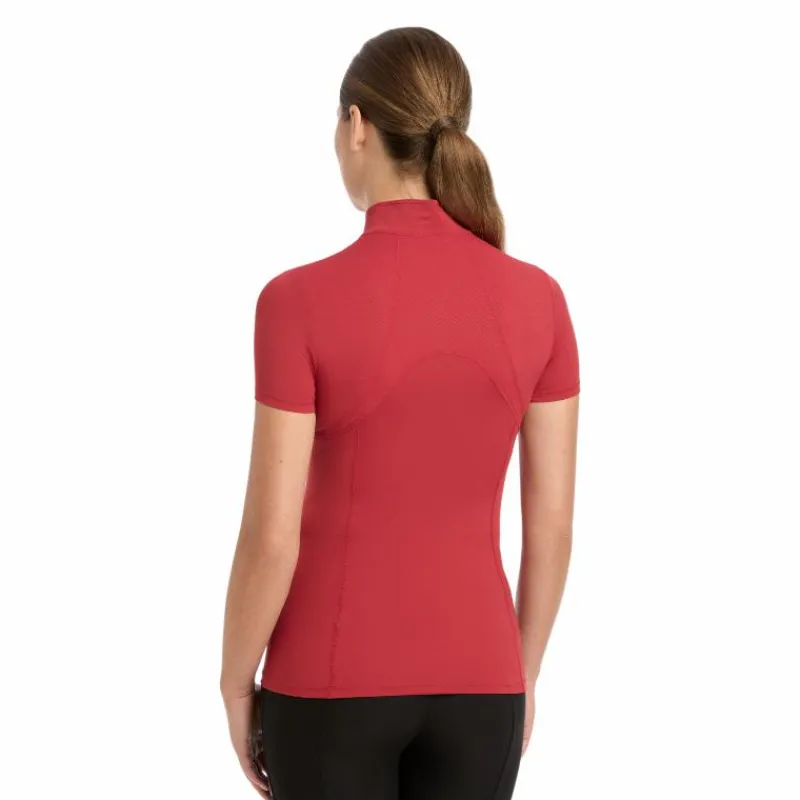 T-Shirts Et Baselayers*LeMieux - Baselayer manches courtes femme Mia Mesh chili Rouge