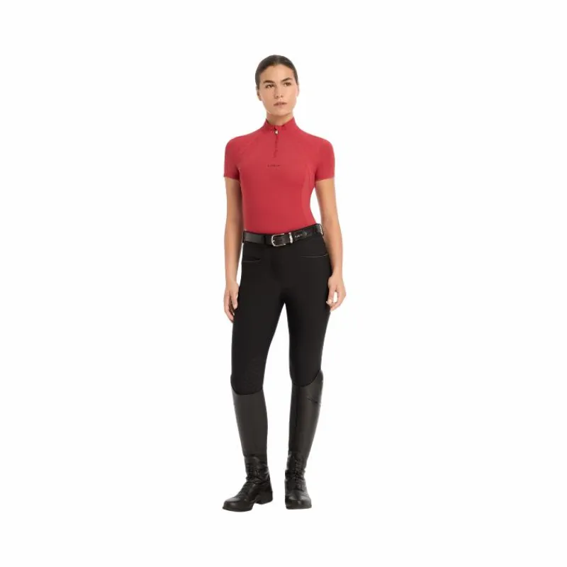 T-Shirts Et Baselayers*LeMieux - Baselayer manches courtes femme Mia Mesh chili Rouge