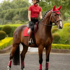 T-Shirts Et Baselayers*LeMieux - Baselayer manches courtes femme Mia Mesh chili Rouge