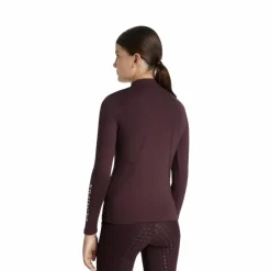 Best - Baselayer manches longues enfant Classique Young Rider damson Enfant T-Shirts Et Baselayers