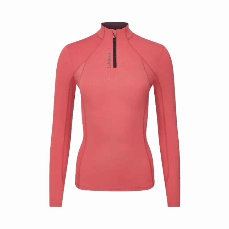 Hot - Baselayer manches longues femme Classique cranberry T-Shirts Et Baselayers