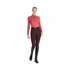 Hot - Baselayer manches longues femme Classique cranberry T-Shirts Et Baselayers