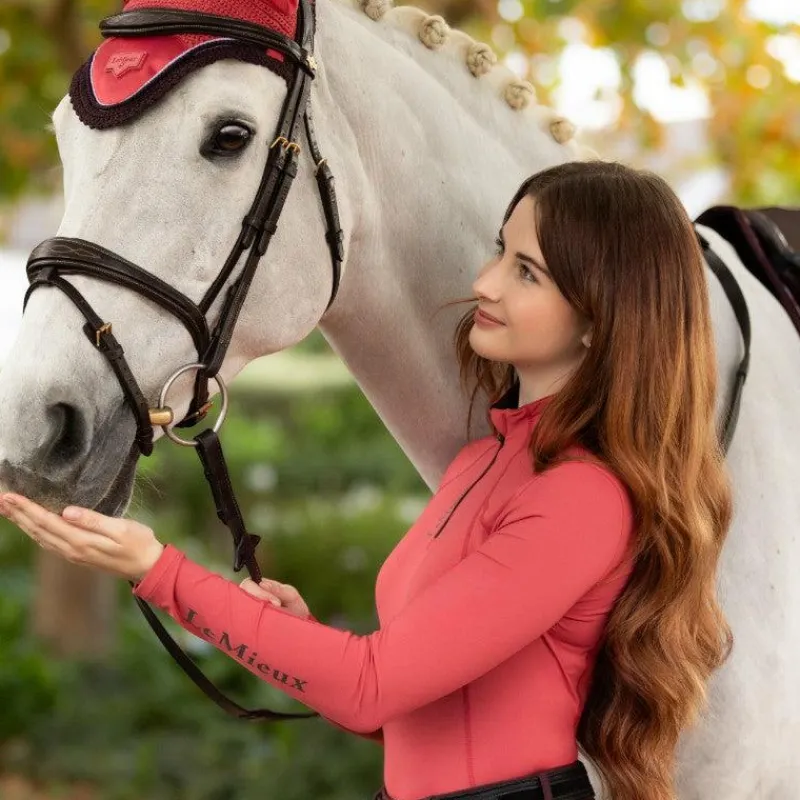 Hot - Baselayer manches longues femme Classique cranberry T-Shirts Et Baselayers