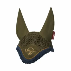 Bonnets Pour Chevaux*LeMieux - Bonnet anti-mouches Classic Alpine kaki/ marron Vert