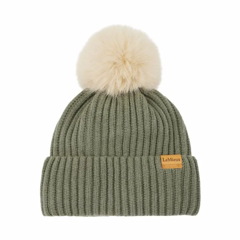 Clearance - Bonnet femme côtelé Clara rosemary Bonnets/ Bandeaux