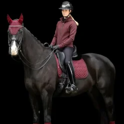 Bonnets Pour Chevaux*LeMieux - Bonnet pour chevaux Crystal Bordeaux