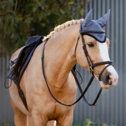 Bonnets Pour Chevaux*LeMieux - Bonnet pour chevaux anti-mouches Classic jay Bleu